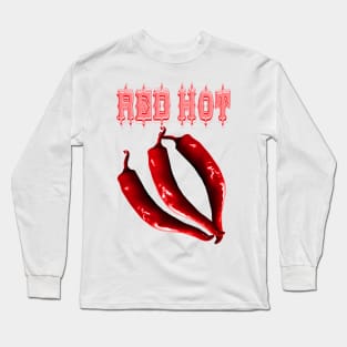 Hot Chili Spicy Food Expert Long Sleeve T-Shirt